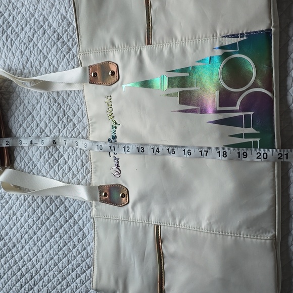 2022 Walt Disney Wolrd Parks 50th Anniversary Castle Tote Ahoulder Bag - Picture 8 of 11